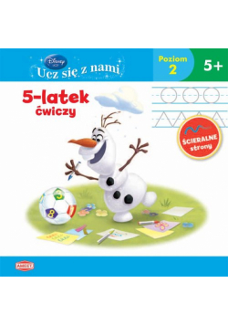 Disney uczy. Ucz się z nami. Kraina Lodu. 5-latek ćwiczy.