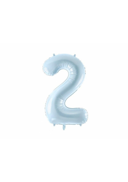 Balon foliowy 2 jasny niebieski 72cm