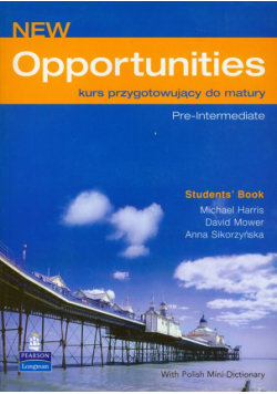 Opportunities New Pre Intermediate Students Book z płytą CD