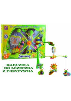 Muzyczna karuzela do łóżeczka z pozytywką Spring