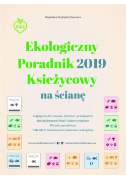 Ekologiczny Poradnik Księżycowy 2019 na ścianę
