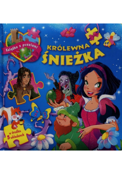 Królewna Śnieżka Książka z puzzlami