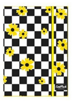 Brulion A5 z gumką 80k linia Coolpack chess flow
