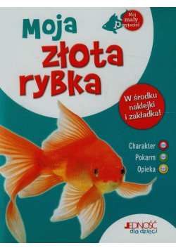 Moja złota rybka Książeczka z naklejkami