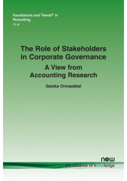 The Role of Stakeholders in Corporate Governance