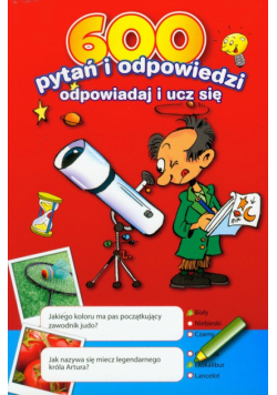 600 pytań i odpowiedzi Czerwona