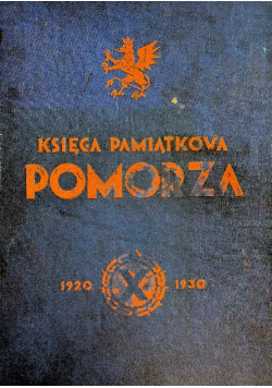 Księga Pamiątkowa Pomorza 1930 r.