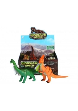 Diznozaur gumowy 38cm mix