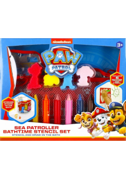Zestaw szablonów do kąpieli Psi Patrol