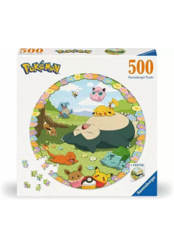 Puzzle 500 Pokemon Postacie