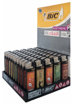 Zapalniczka J38 Electronic z dekorem PRL Tacka 50 sztuk