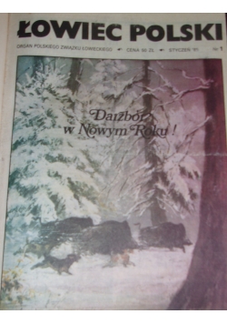 Łowiec polski, 1985 r. nr 1-12
