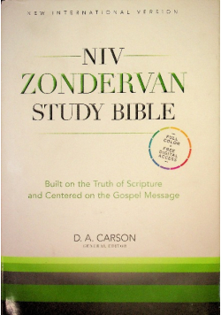 NIV Zondervan Study Bible Hardback