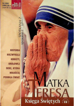 Matka Teresa księga świętych