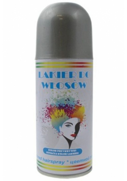 Lakier do włosów srebrny 125ml