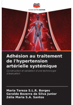 Adhésion au traitement de l'hypertension artérielle systémique