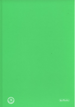 Brulion B5 Color Blocking w kratkę 120 kartek zielony