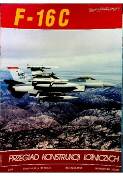 F 16C Przegląd Konstrukcji Lotniczych  nr 2 / 96