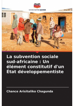 La subvention sociale sud-africaine