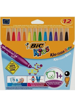 Flamastry Kid Couleur Baby 12 sztuk