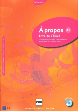 A propos A2 Livre de l'eleve + CD