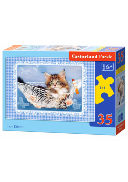 Puzzle Lazy Kitten 35