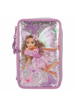 Piórnik 3-komorowy z wyposażeniem TOP Model Fairy Love 12775A