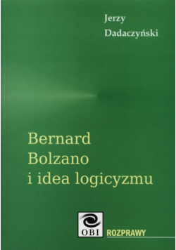 Bernard Bolzano i idea logicyzmu