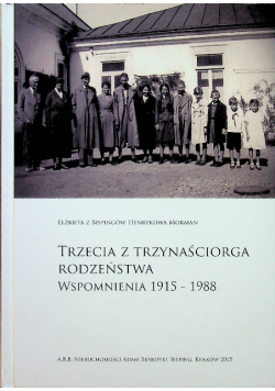 Trzecia z trzynaściorga rodzeństwa