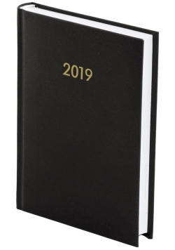 Kalendarz 2019 A5 dzienny. Albit czarny 1213