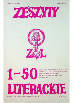 Zeszyty literackie 1 - 50  2 / 1995