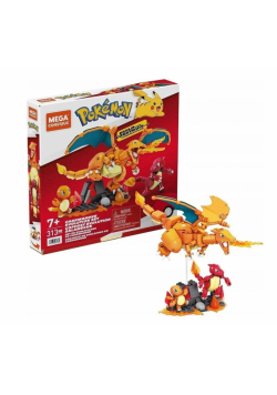 Mega Construx Pokemon - Ewolucja Charmandera