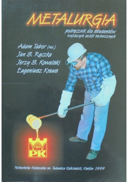Metalurgia Podręcznik dla studentów