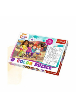 Color Puzzle Dora i przyjaciele 40