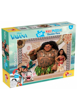 Puzzle dwustronne maxi 108 Vaiana