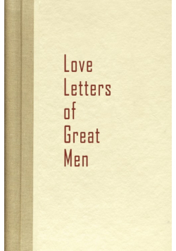 Love Letters of Great Men