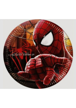 Talerzyki papierowe Spider-Man 8 sztuk