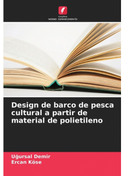 Design de barco de pesca cultural a partir de material de polietileno