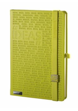 Notes A6 Idea Factory II zielony linia