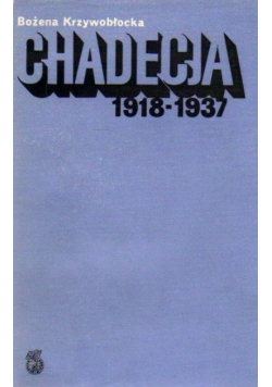 Chadecja 1918 1937