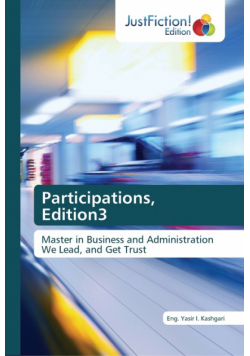 Participations, Edition3