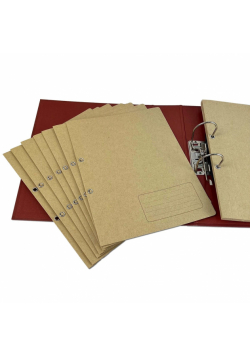 Skoroszyt teczka A4 kraft colours 308x240 nature pakiet 10 szt. ANB210557