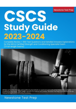 CSCS Study Guide 2023-2024