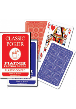 Karty do gry Piatnik 1 talia, Classic Poker