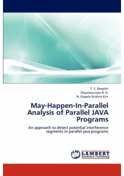 May-Happen-In-Parallel Analysis of Parallel Java Programs