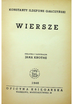 Gałczyński Wiersze 1946 r.