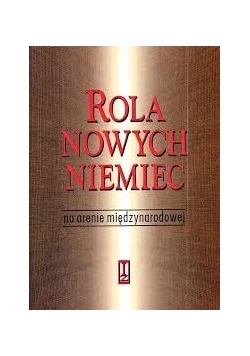 Rola nowych Niemiec