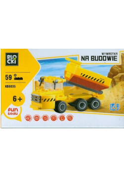 Klocki Blocki Na budowie 59 elementów