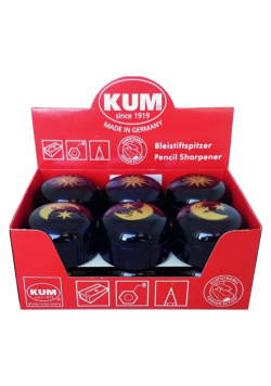 Temperówka KUM Luna z pojemnikiem display 12 sztuk