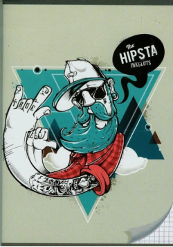 Zeszyt A5 w kratkę 96 kartek Hipsta